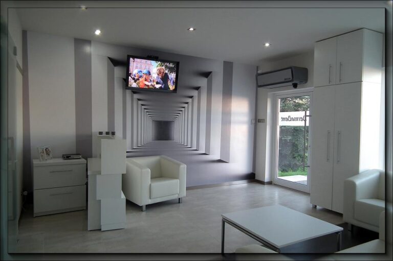 Poczekalnia dla pacjentów w Klinice DermaDent w Sanoku
