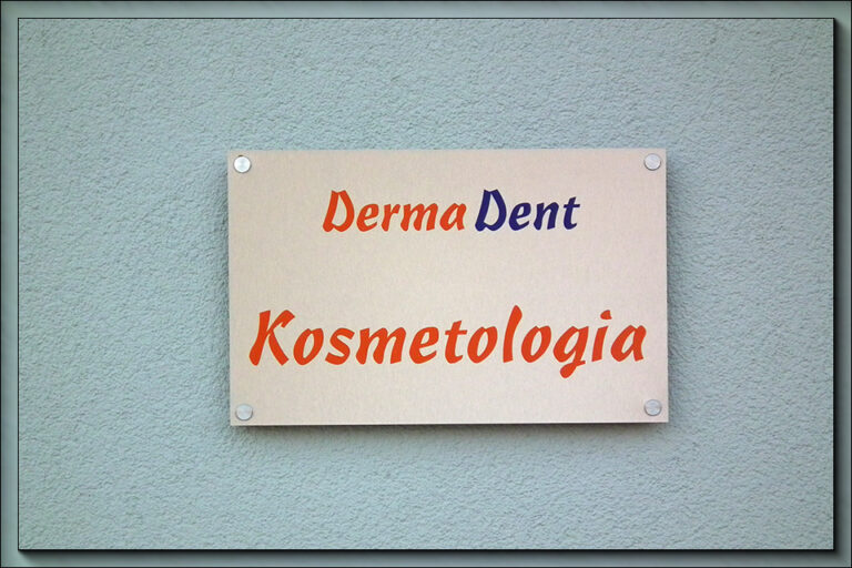 Tabliczka DermaDent Kosmetologia